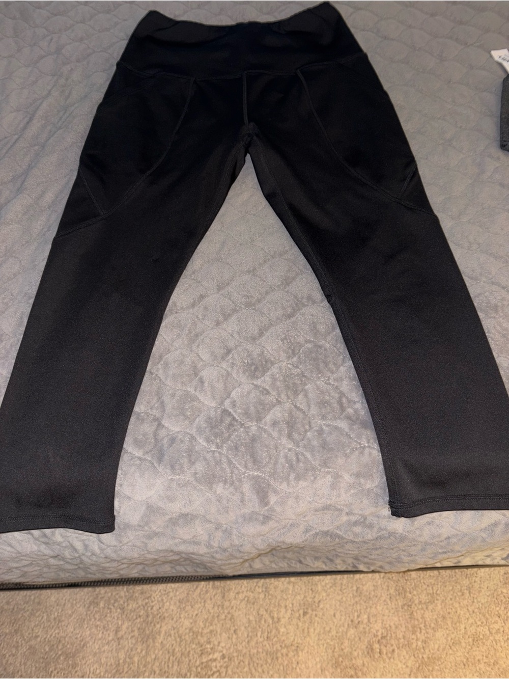 Classic Women's Black Leggings with High Waist